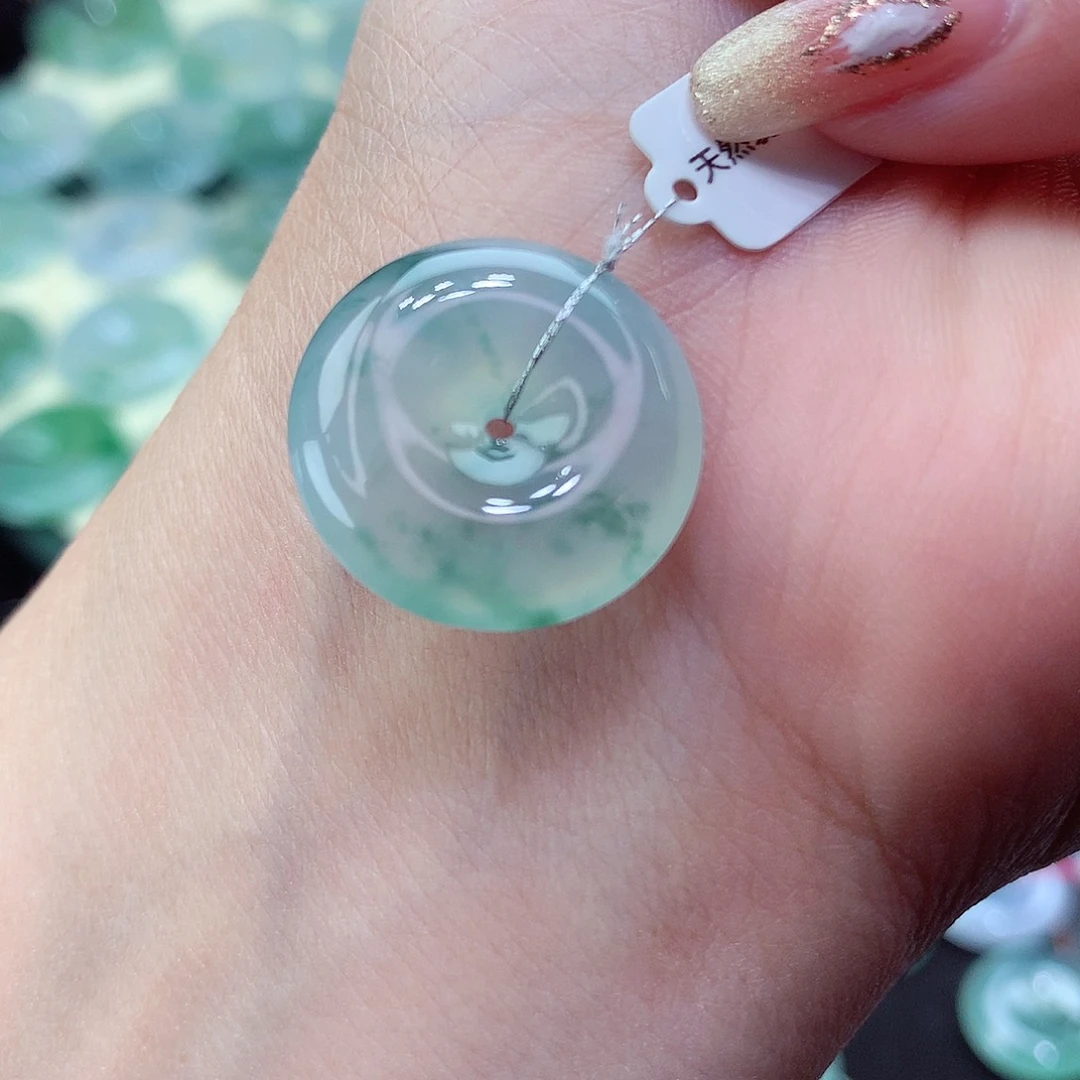 翡翠颈饰未镶嵌45尺寸20.3/5.3