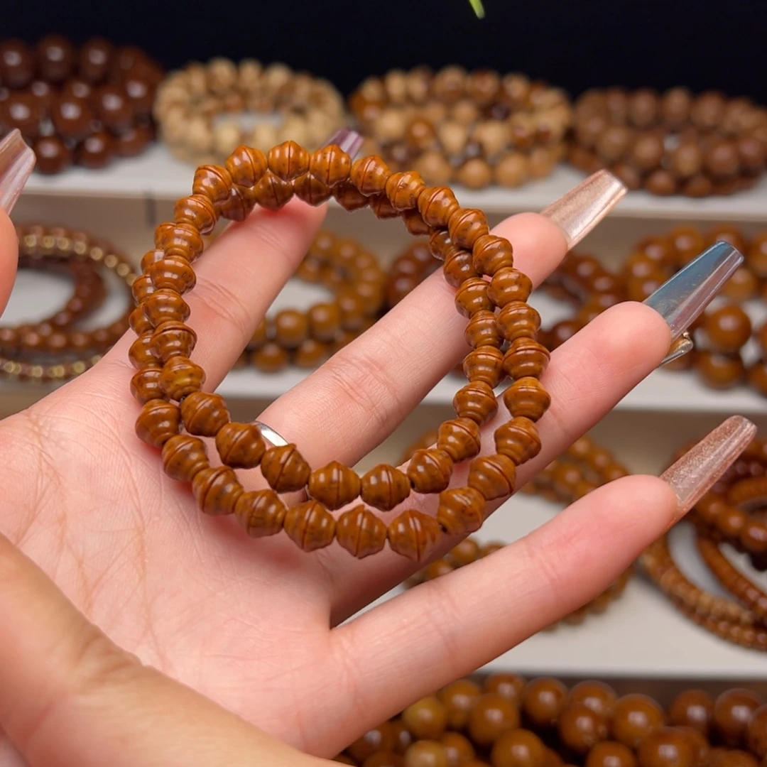 手串紫金鼠7双圈金饭碗