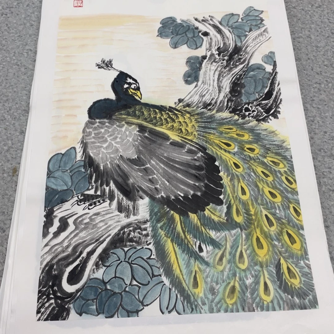 国画2平尺国画作品