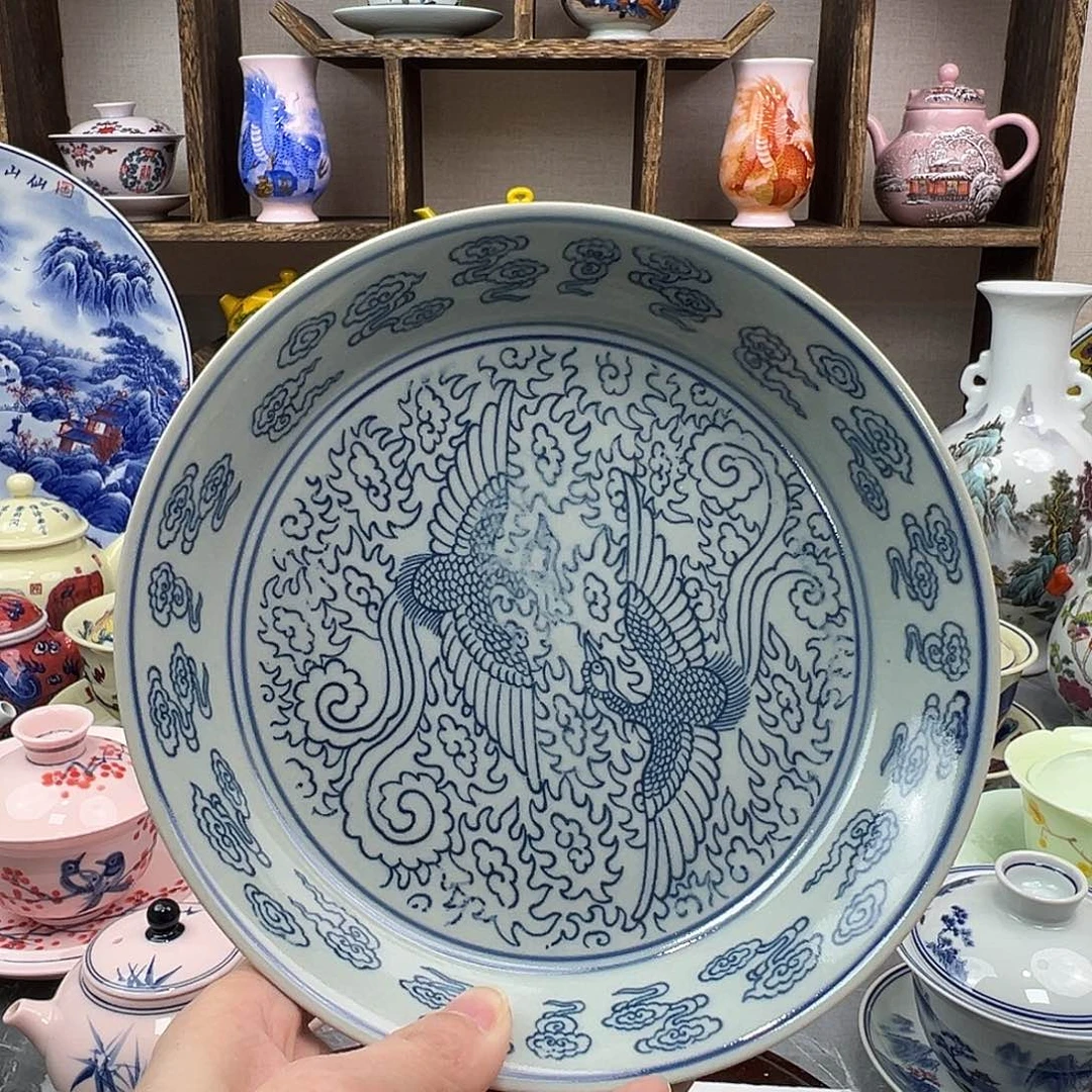 碟陶景德镇陶瓷567老厂瓷48