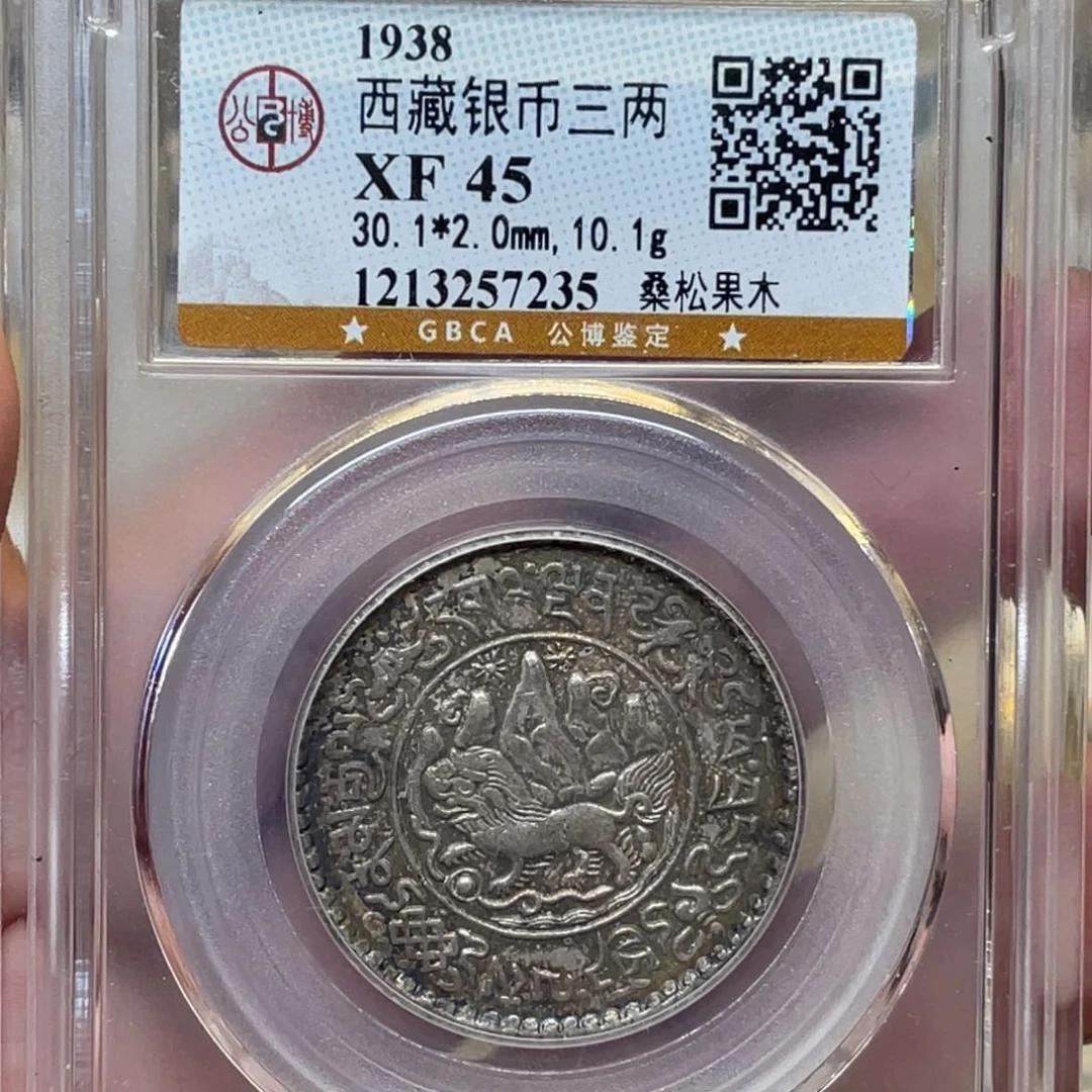 银古钱币一枚图片品相