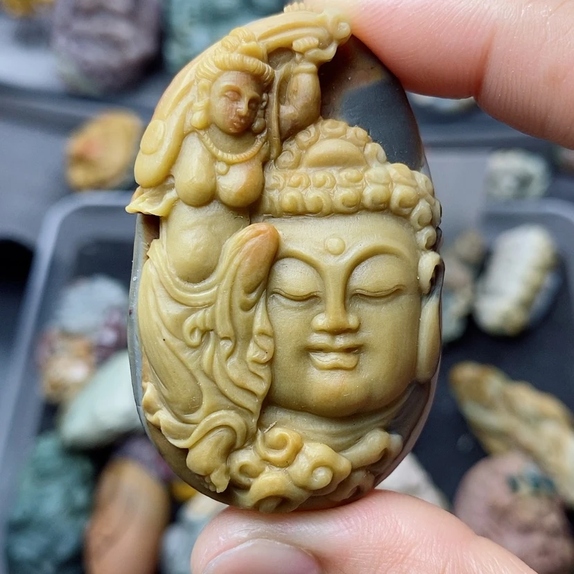 【闪购商品】未镶嵌定制石英质玉吊坠