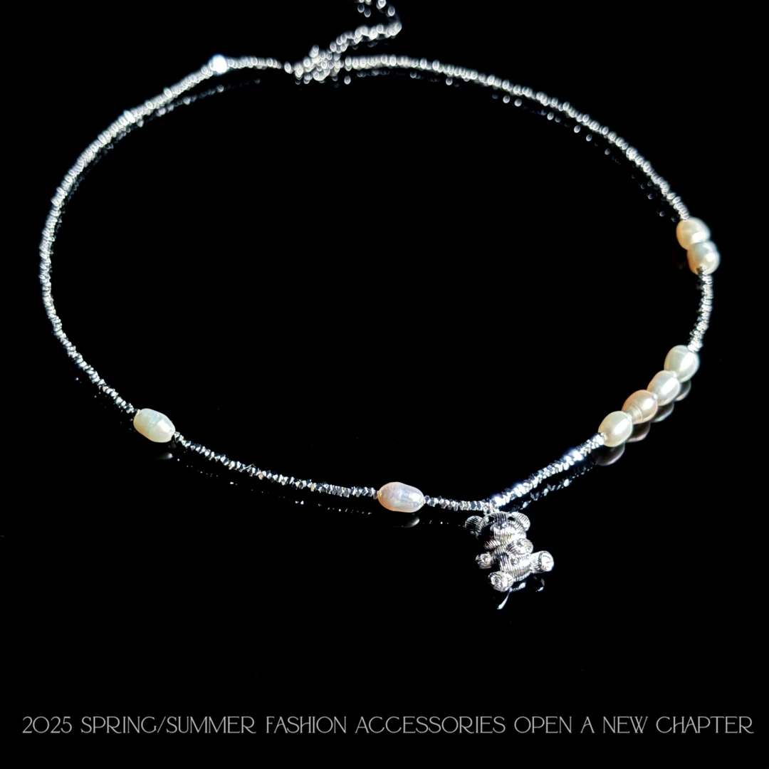 铜合金项链 镀k金 2025款C7106【可爱小熊】铂堡俪 BOBAOLI 项链