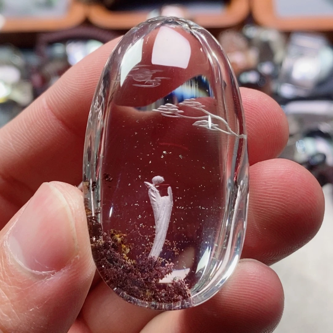 水晶吊坠(不含链)未镶嵌