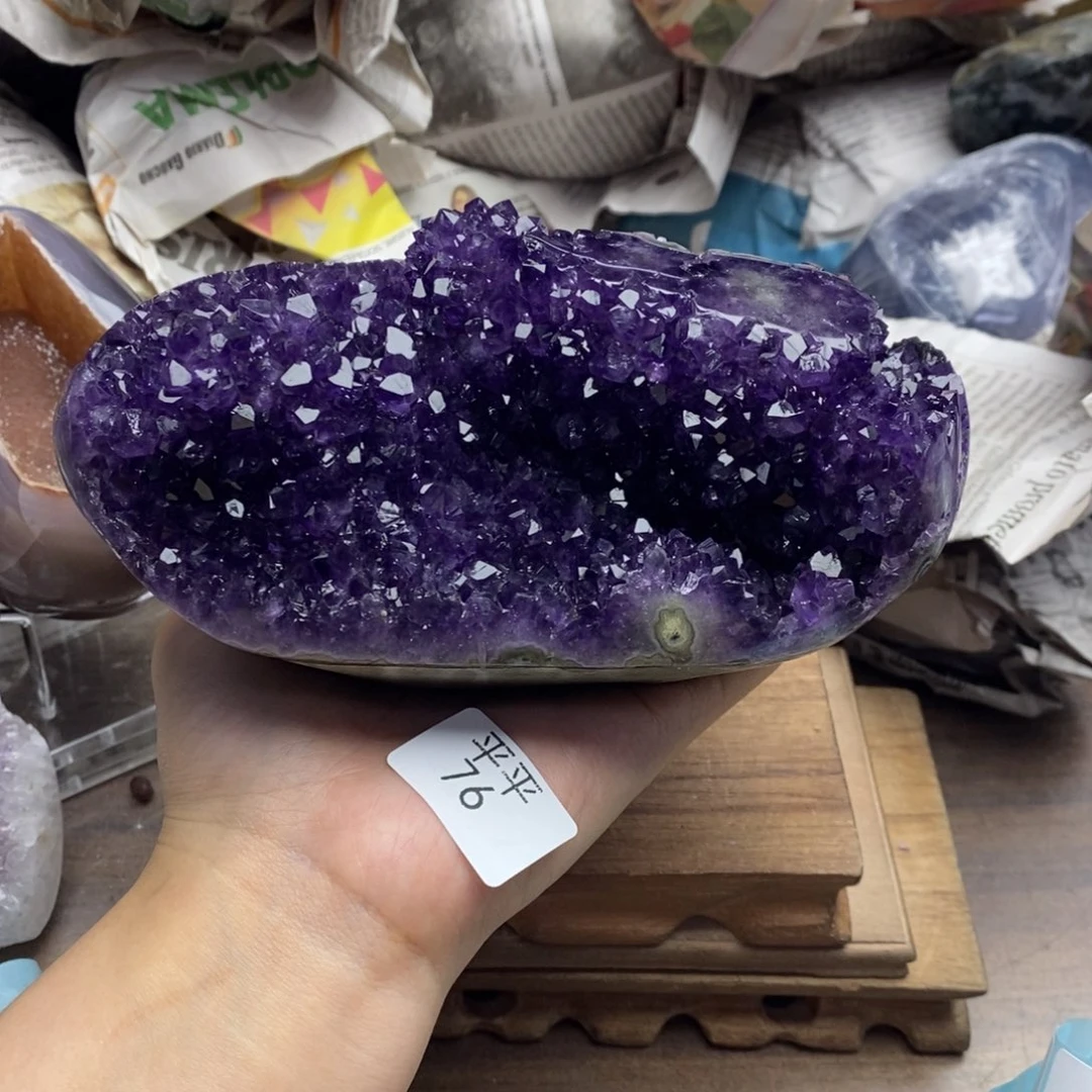 未镶嵌珠宝半成品紫晶