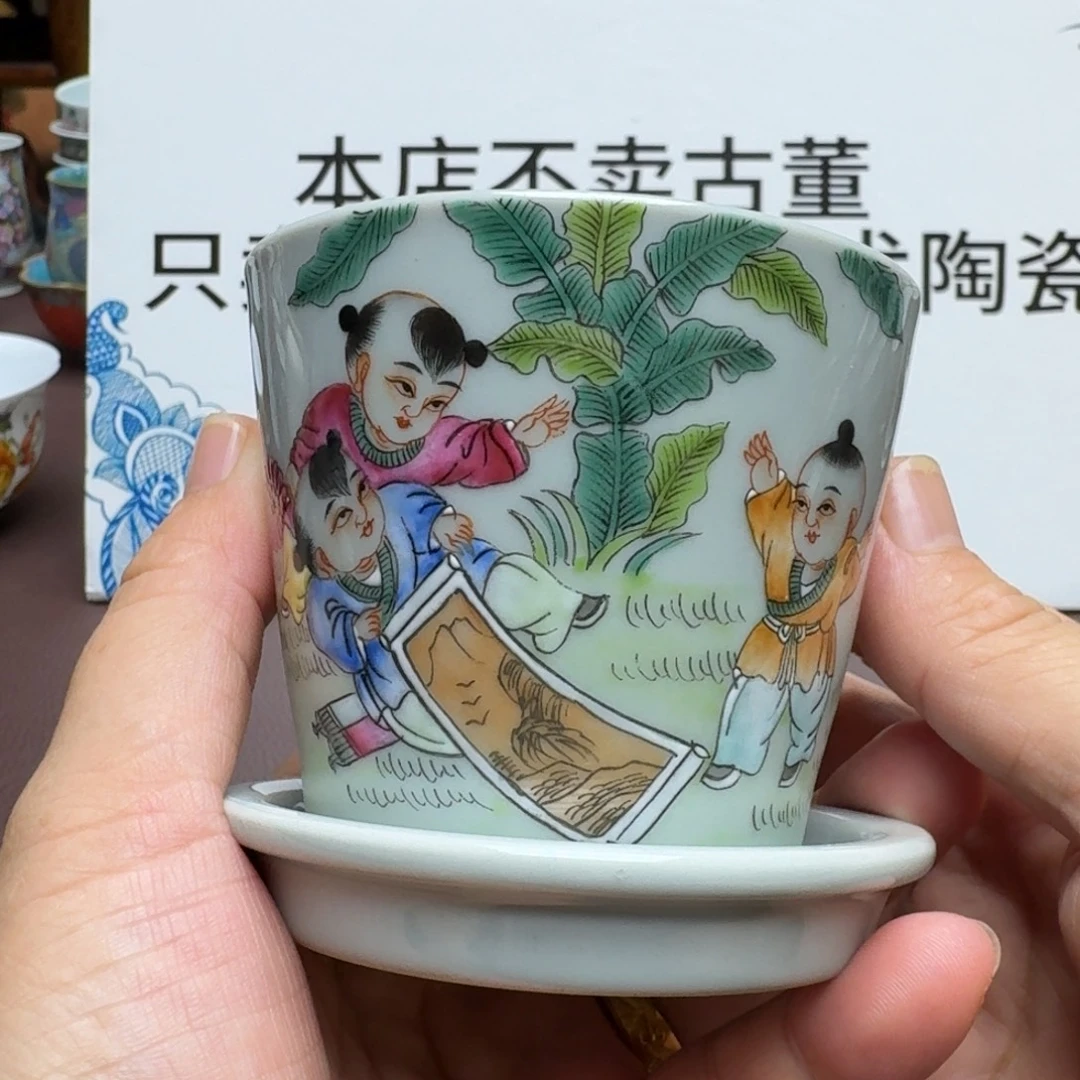 景德镇手工手绘展示