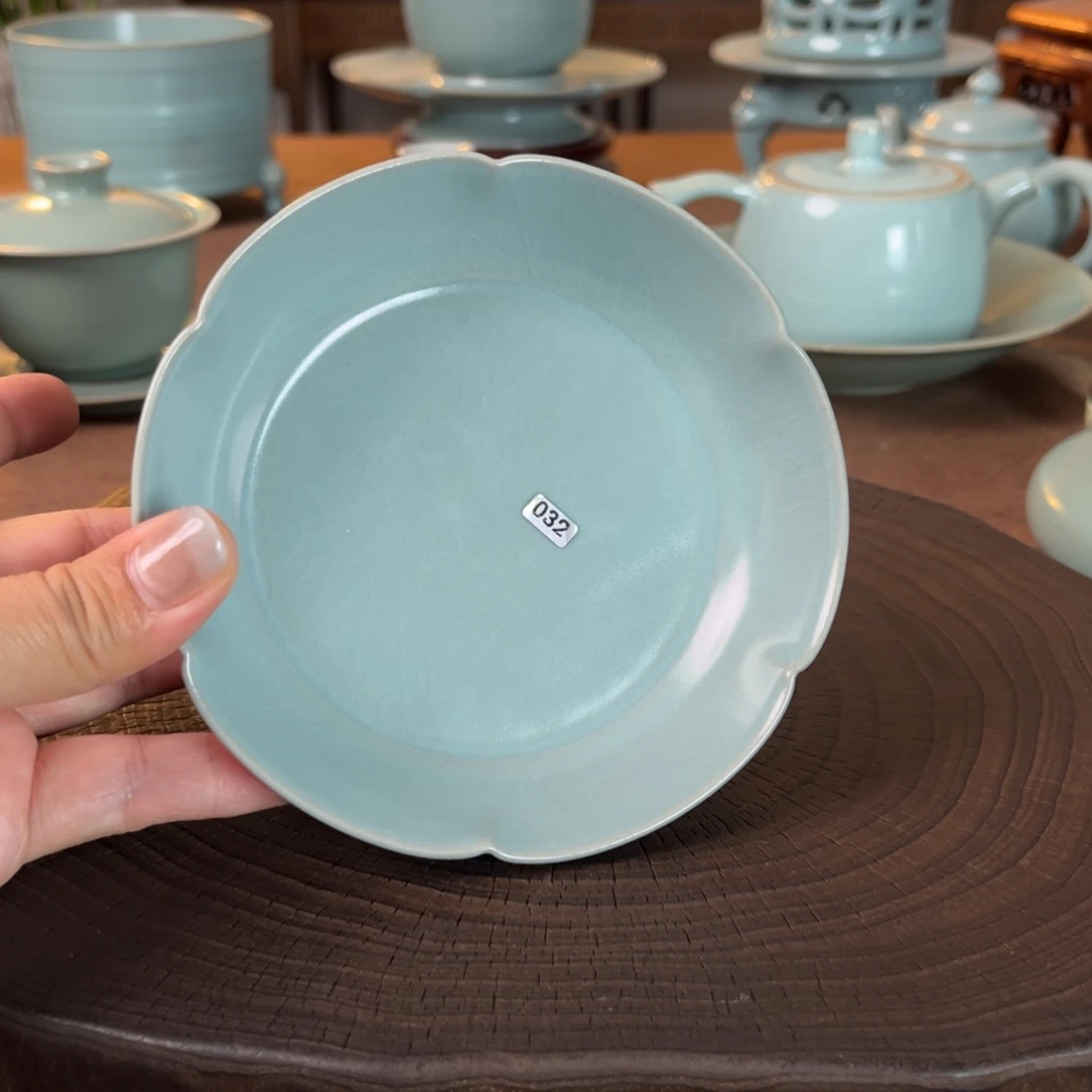 微瑕032原矿汝官窑作品