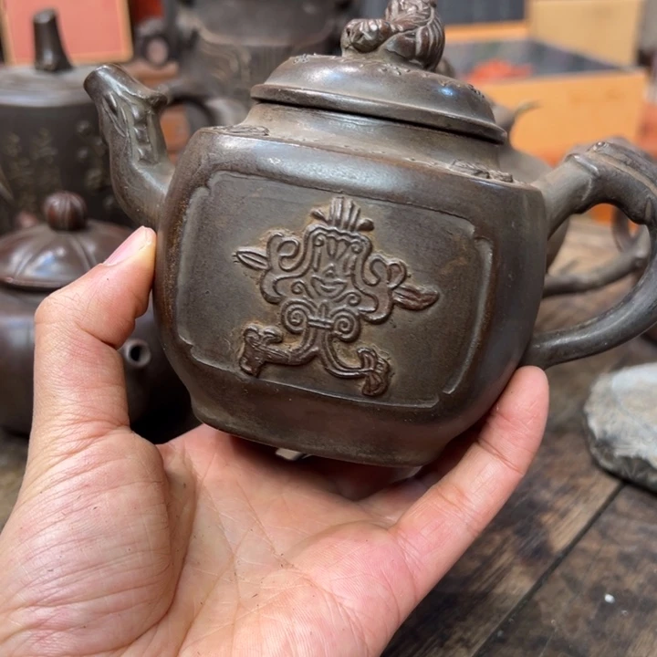 天***运茶壶紫砂紫砂壶作品