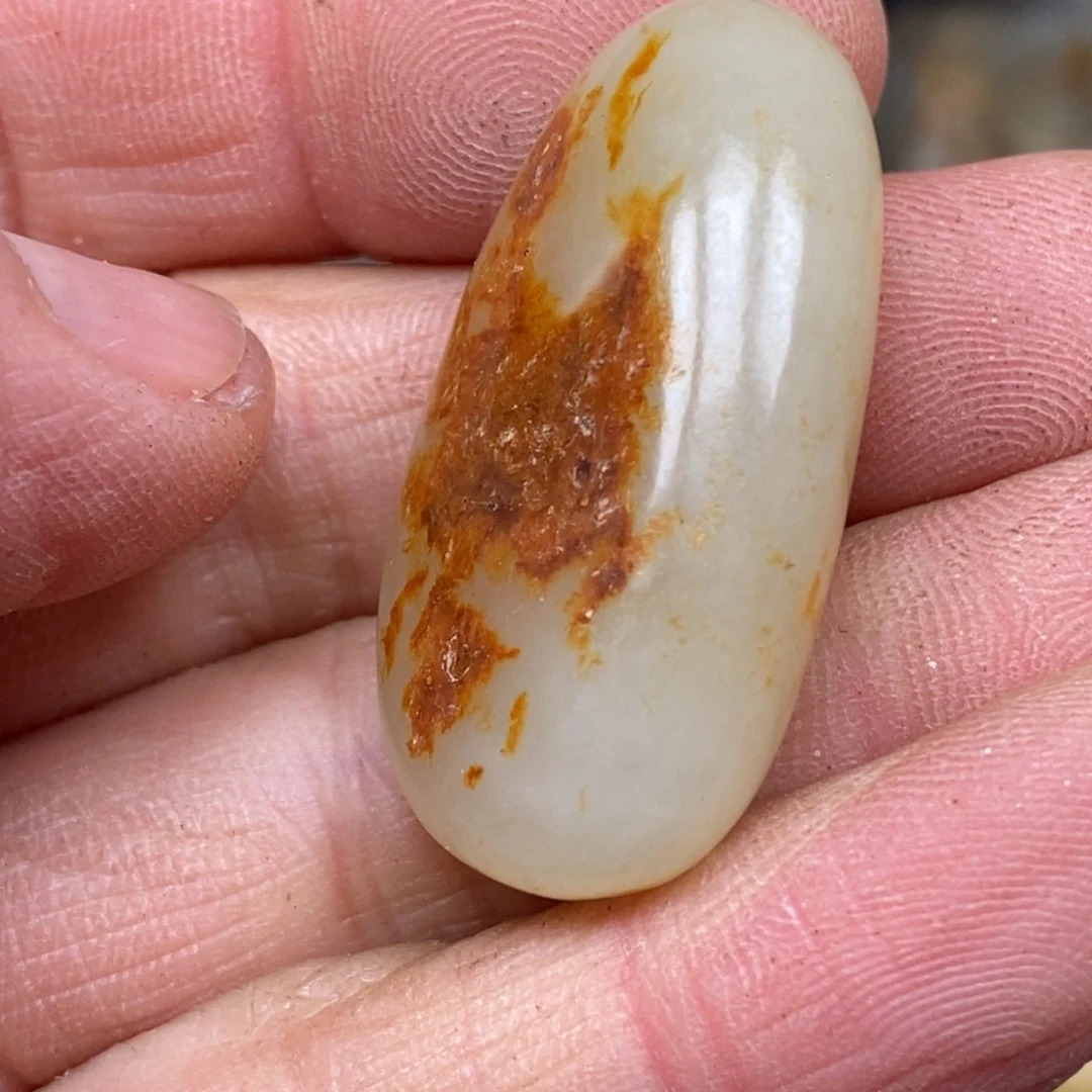 和田玉挂件银S925镀金镶嵌