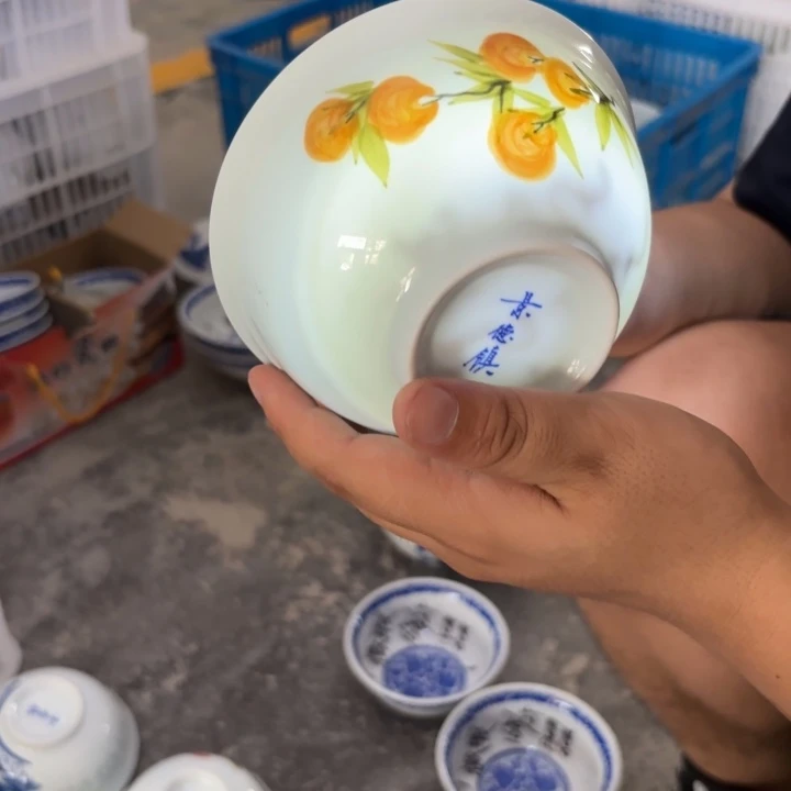 青瓷景德镇陶瓷玲珑微瑕