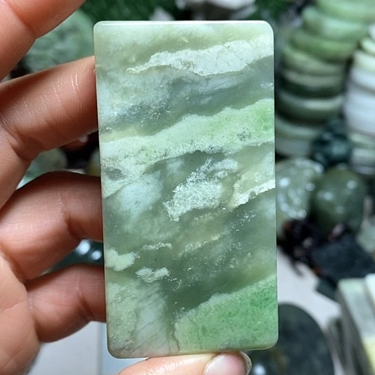 未镶嵌和田玉（糖玉）珠宝半成品