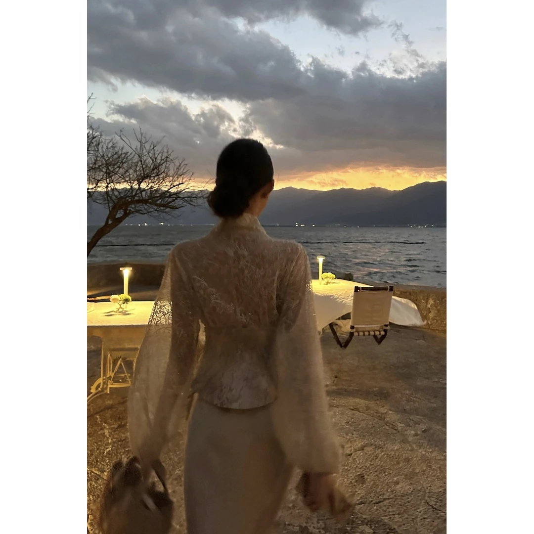 【蝶梦云裳】设计感法式纯欲绝美气质套装