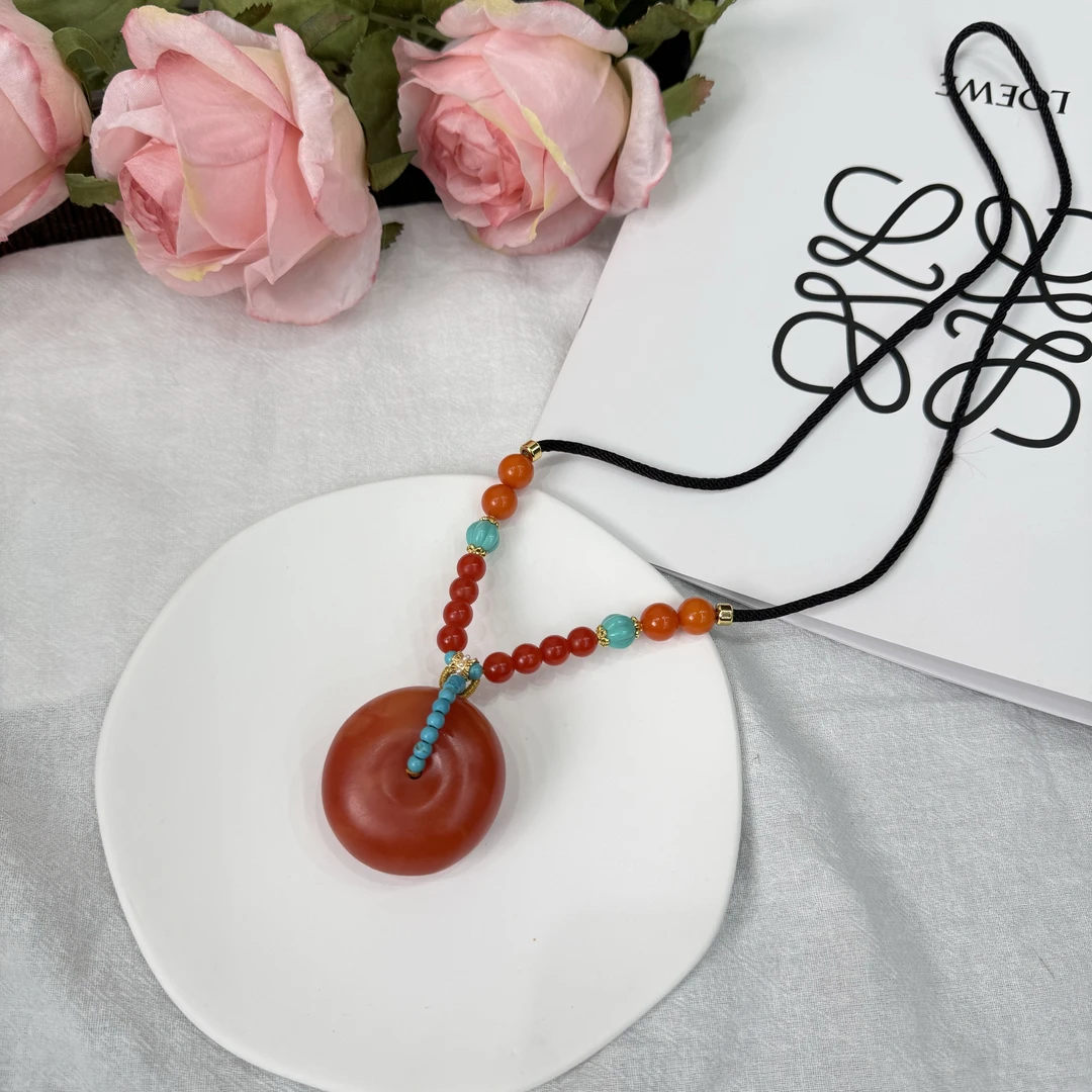 高定珠宝老蜡平安扣ZX798S098