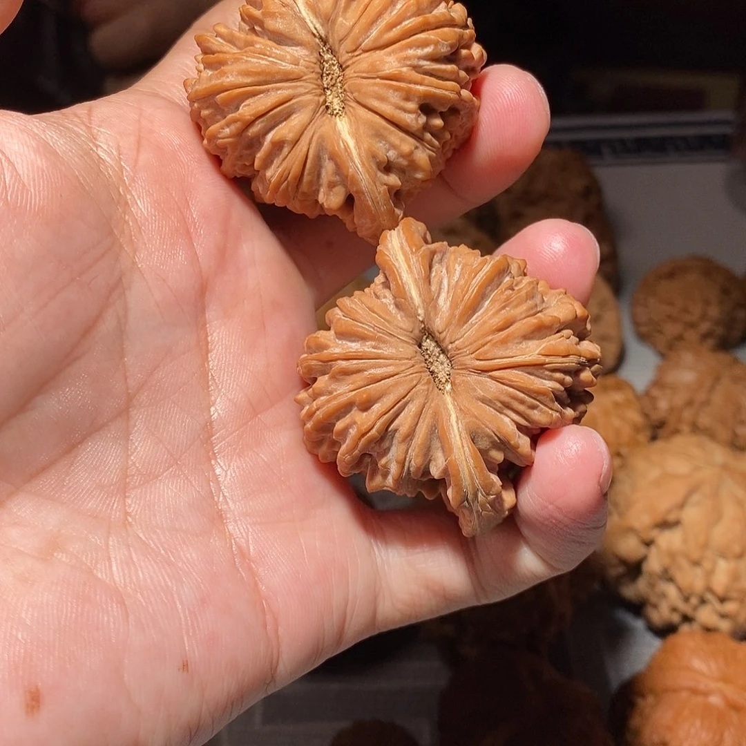 把件文玩核桃089四座楼46