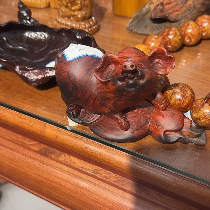 琉璃手工艺品恭喜发财大吉大利