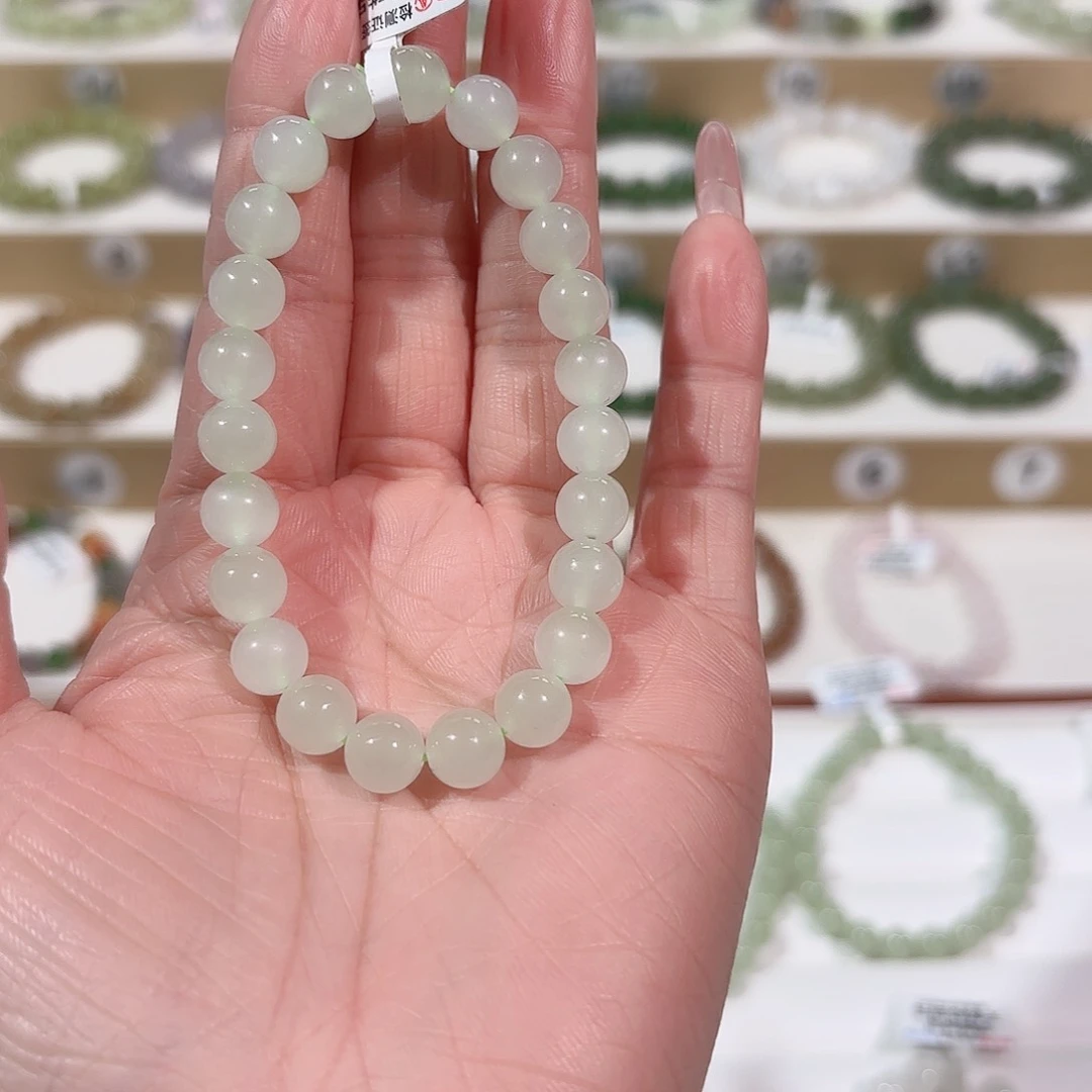 和田玉手链未镶嵌V