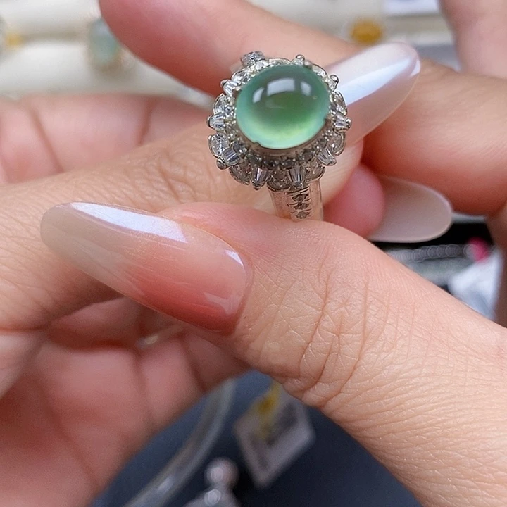 翡翠未镶嵌戒指缅甸翡翠