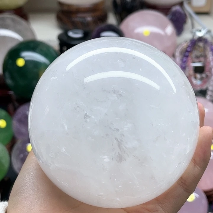水晶天然水晶白卡9.1A500未镶嵌