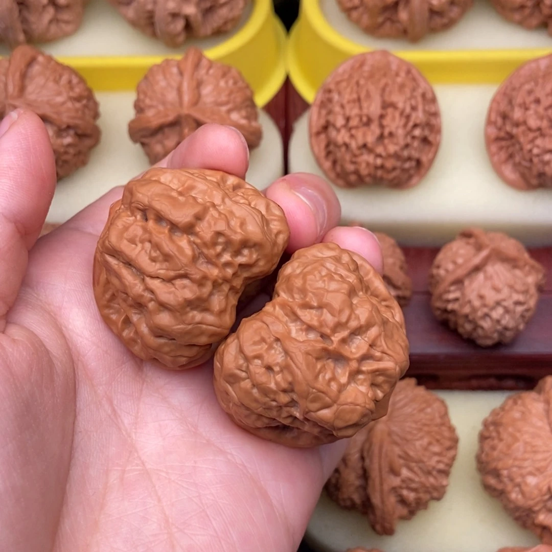 文玩核桃把件一**好39精品延庆蛤蟆头