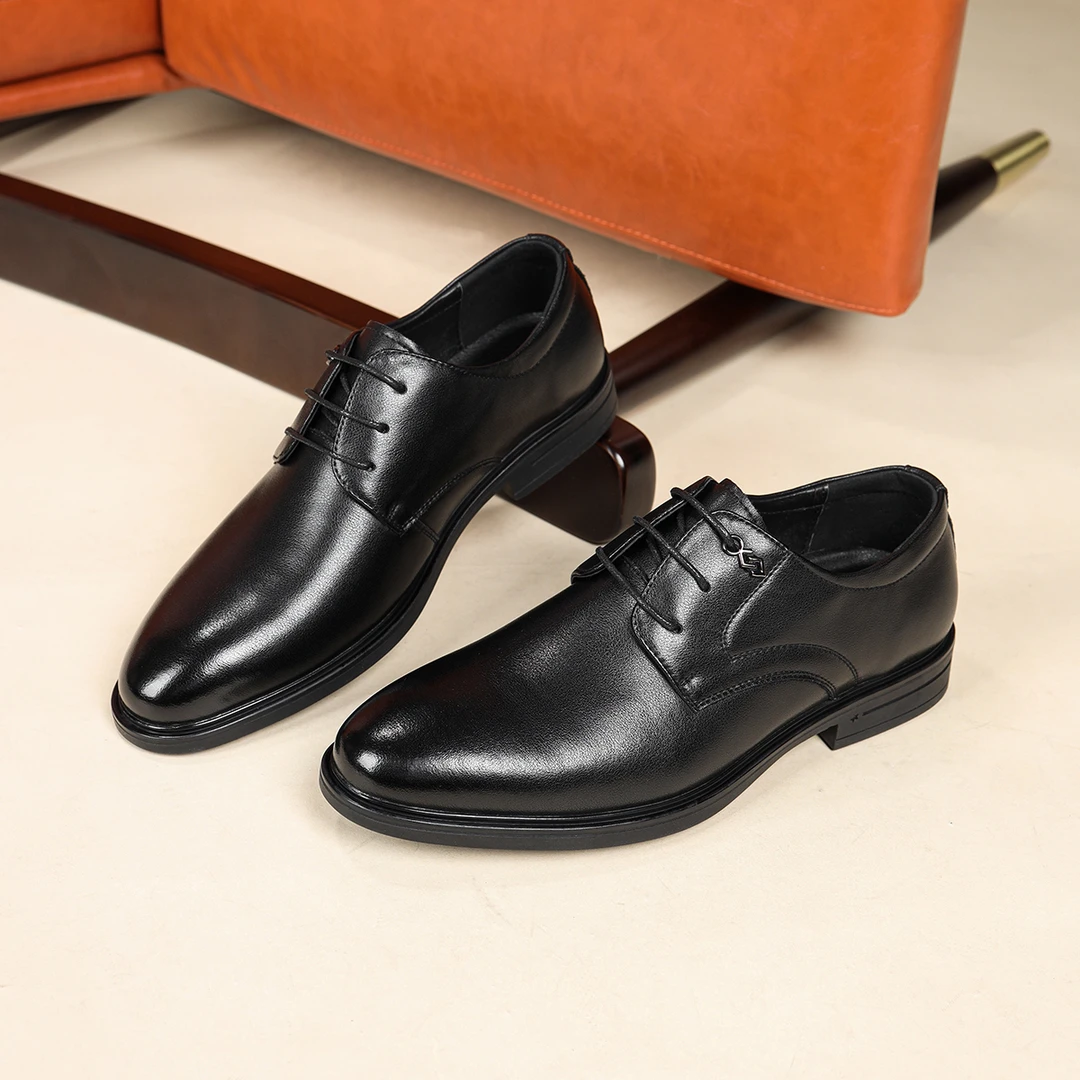 男士皮鞋真皮商务正装鞋子男款单鞋男士皮鞋真皮商务正装鞋子