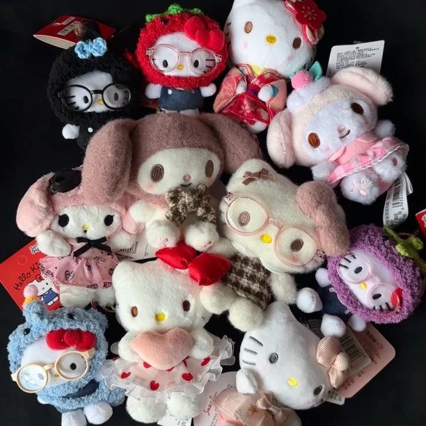 【直播间扣号专拍】no退no换 平替三丽鸥毛绒挂件可爱挂件