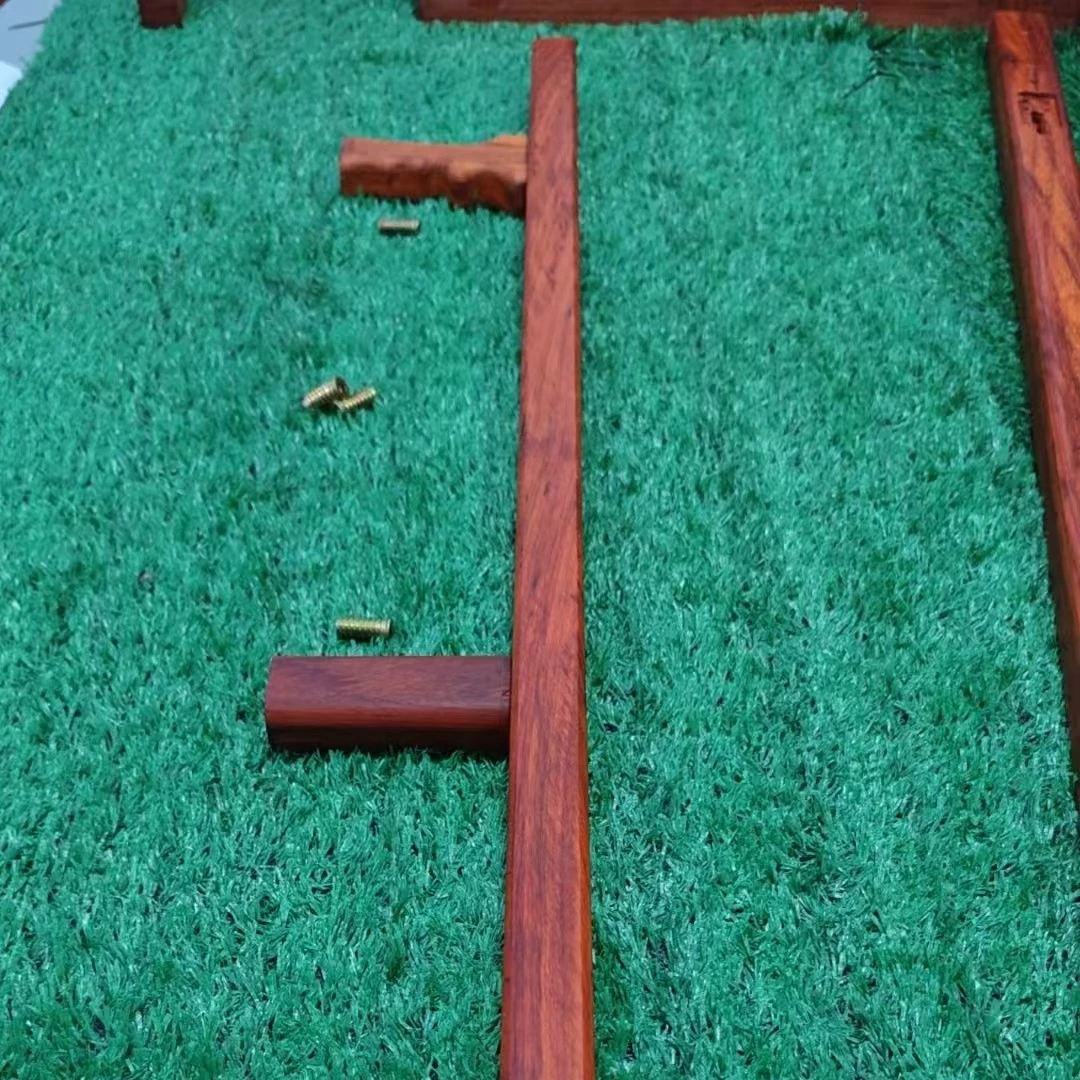 非洲进口红花梨木质三件套，弹弓配件