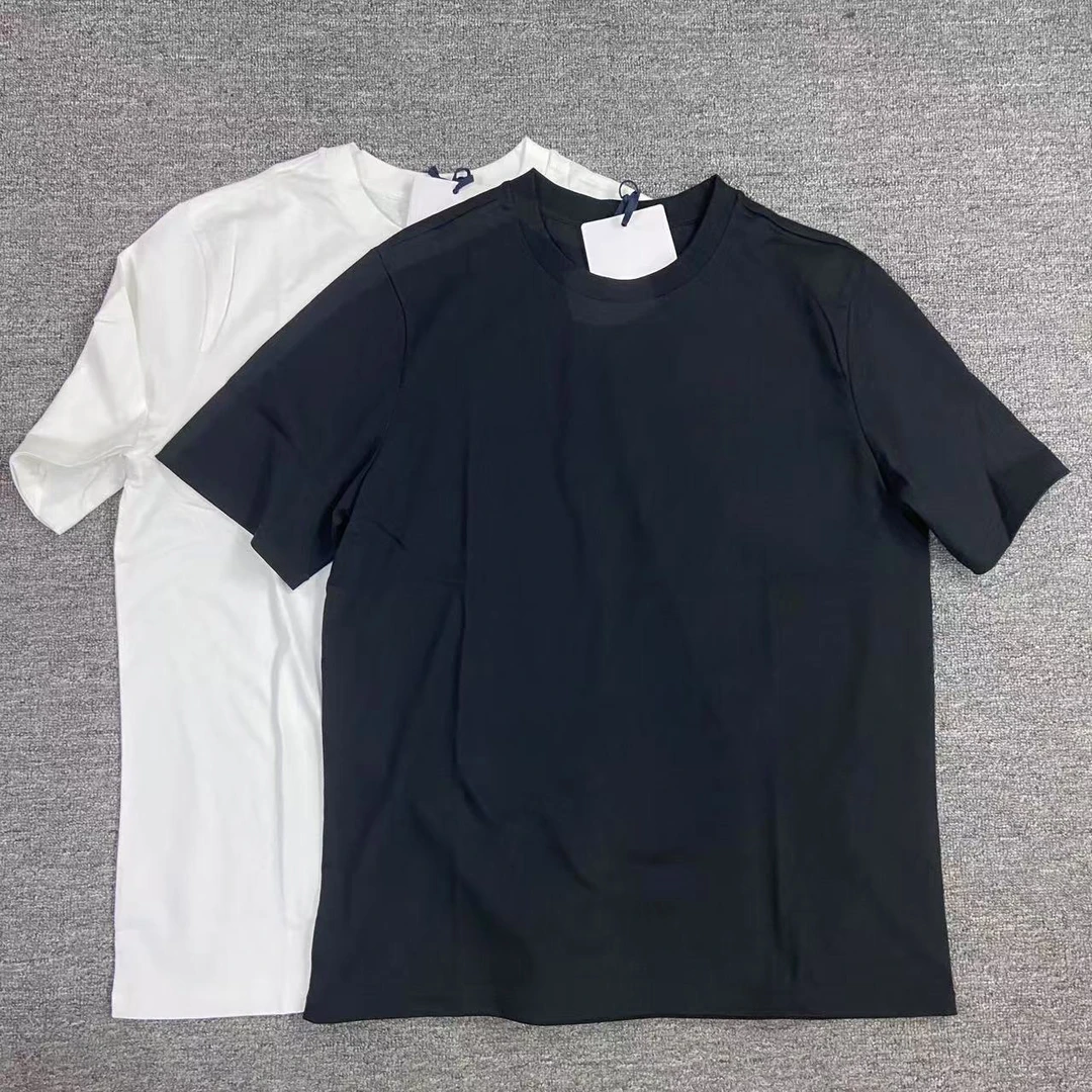 夏季男士小皮标圆领T恤