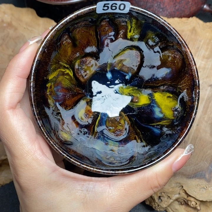 茶盏建窑建盏主人杯560