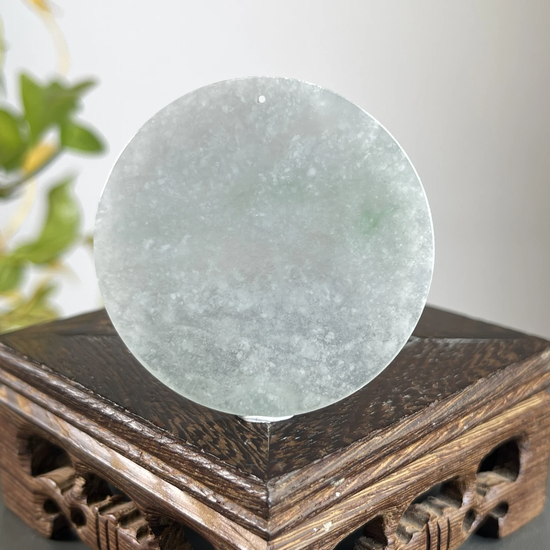 JTA29-019 天然翡翠缅甸A货 无事牌