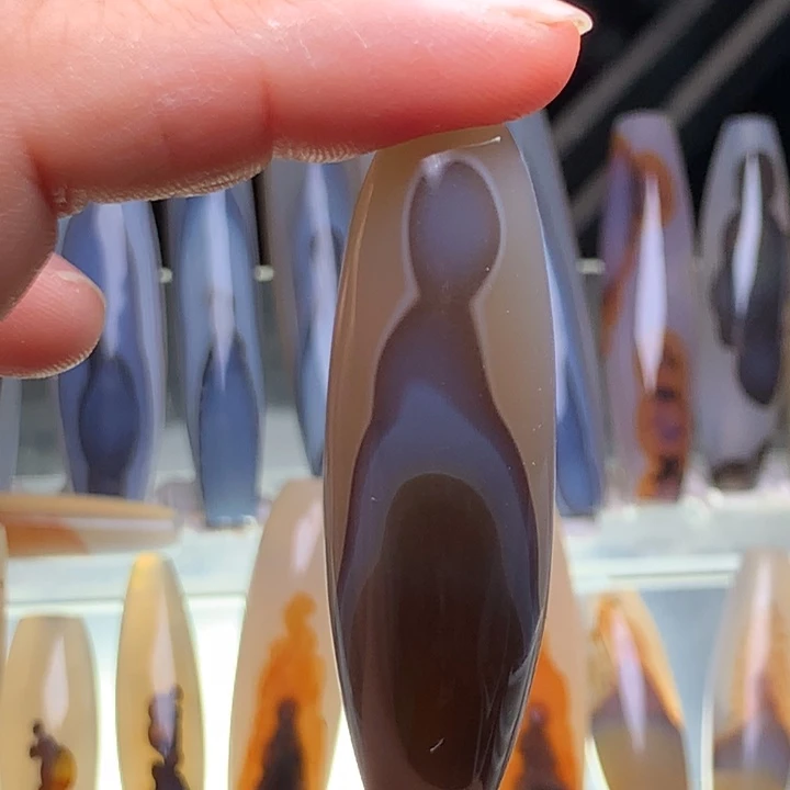 玛瑙/玉髓颈饰未镶嵌122