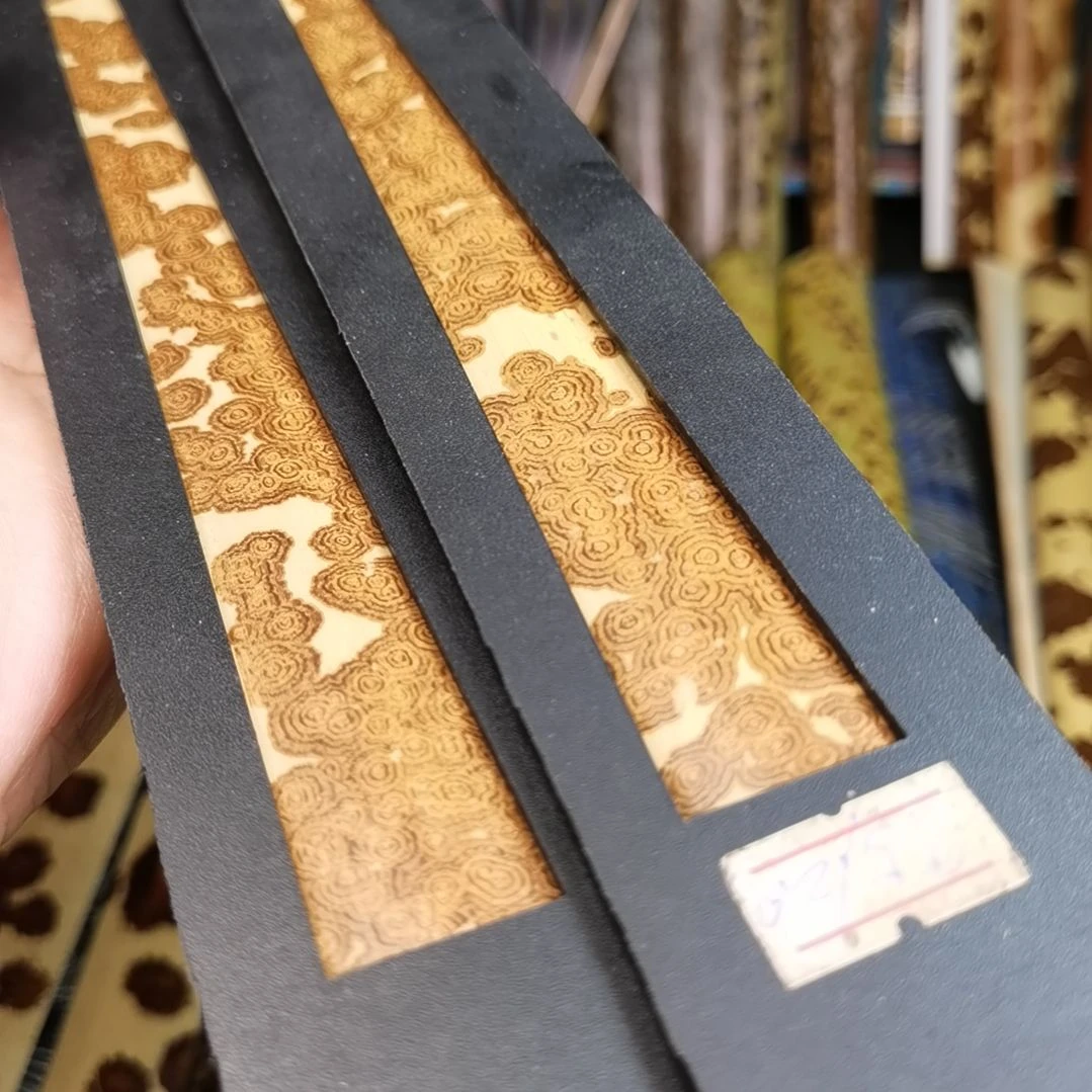 扇子中大花绿春扇料