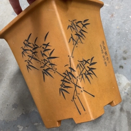 F***特紫砂花盆漂亮漂亮