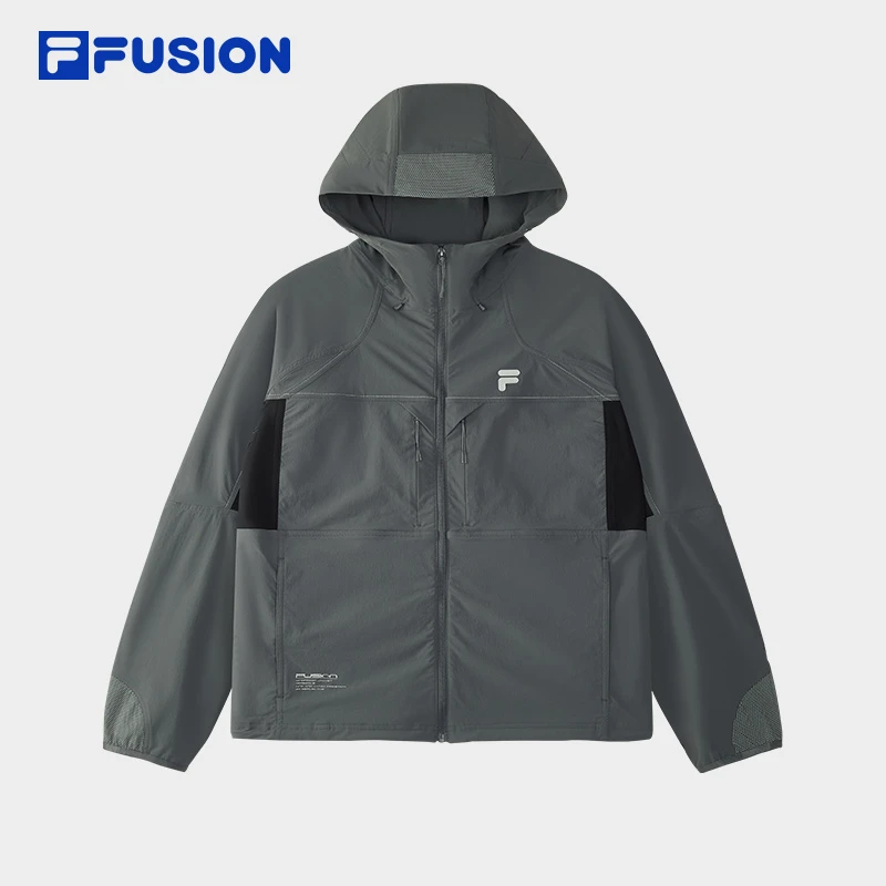 FILA斐乐正品男士秋季休闲宽松户外百搭潮流梭织外套T11M511701