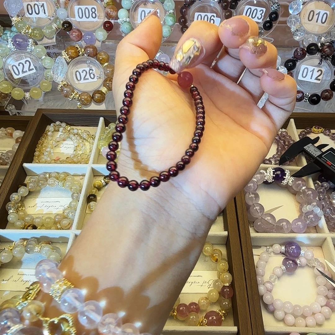 隨***.烟晶手链银S925镶嵌999999999999999999