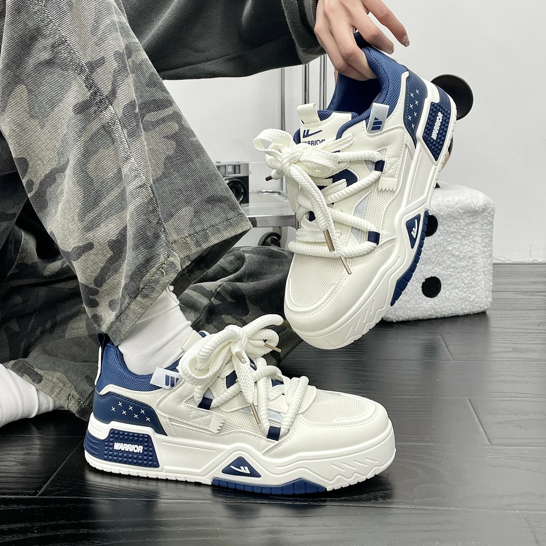 回力男鞋板鞋2025春季新款时尚厚底小白鞋百搭潮流运动休闲鞋男鞋