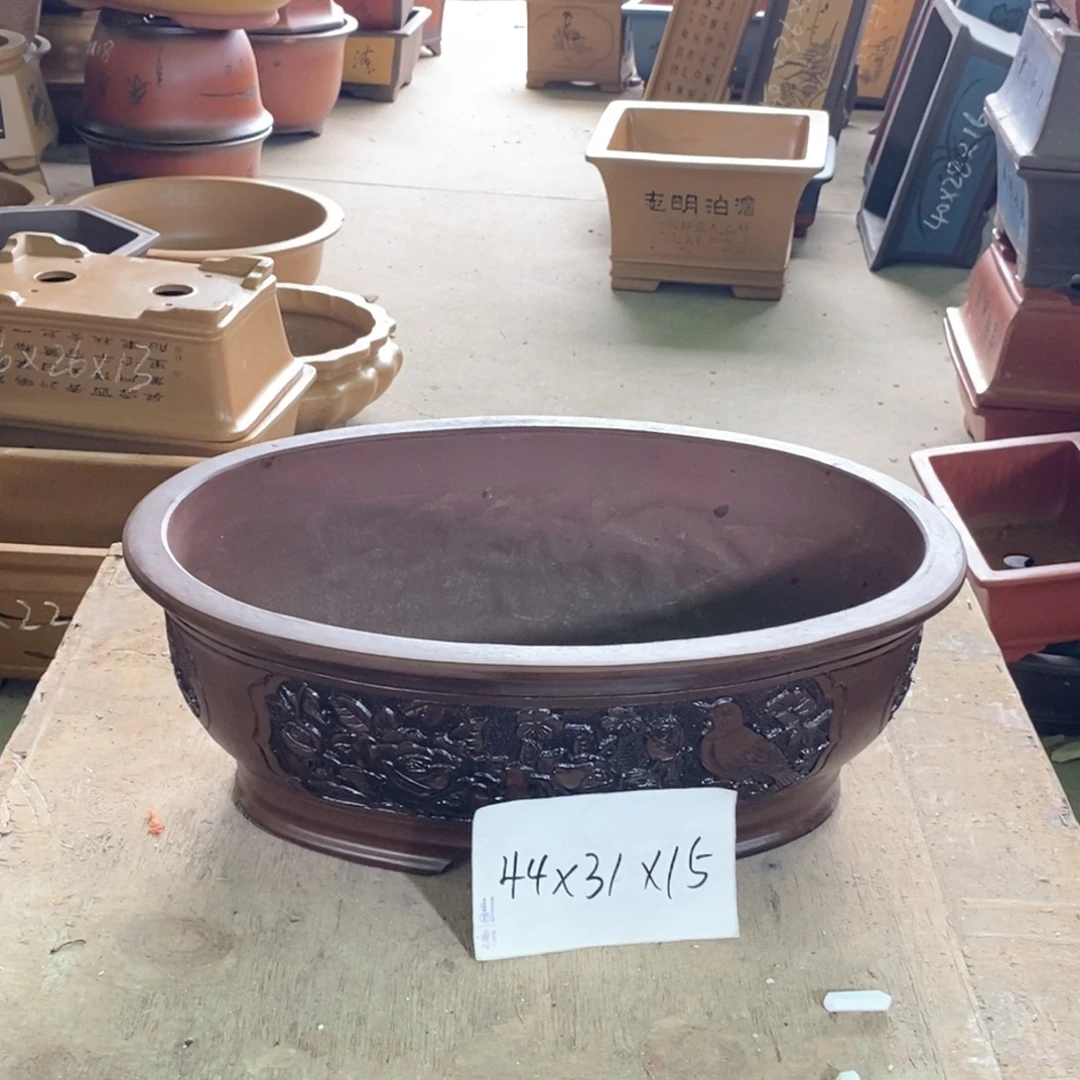 紫砂花盆紫砂紫砂