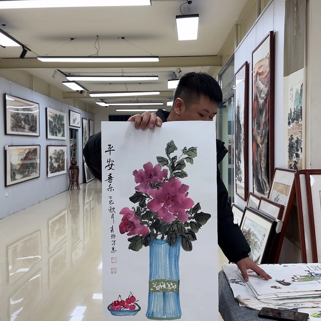 国画国画作品集一个由一