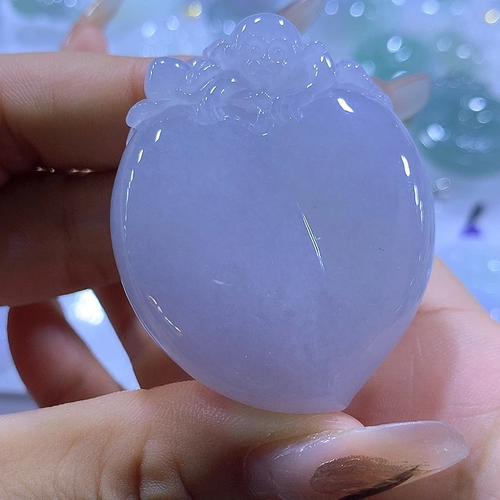 颈饰未镶嵌翡翠天然翡翠A货吊坠