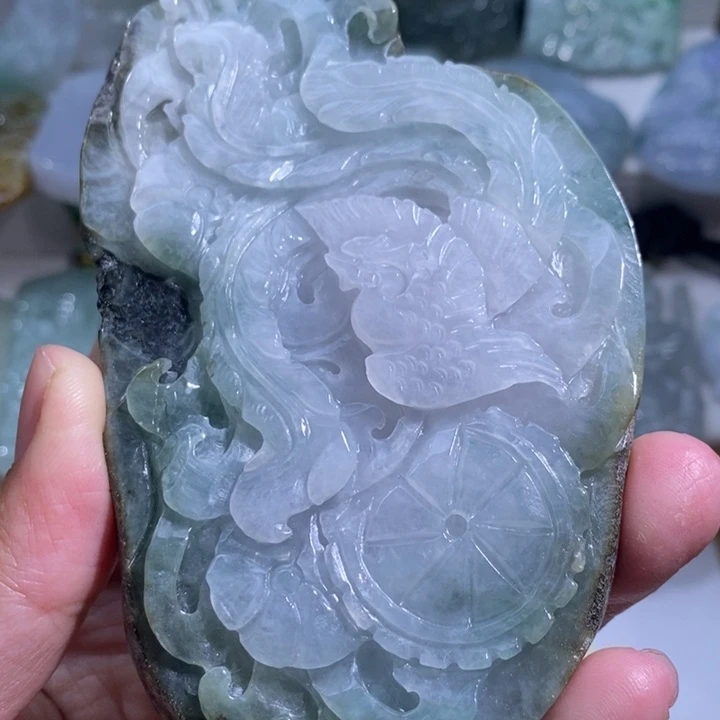 【闪购商品】颈饰未镶嵌翡翠凤凰
