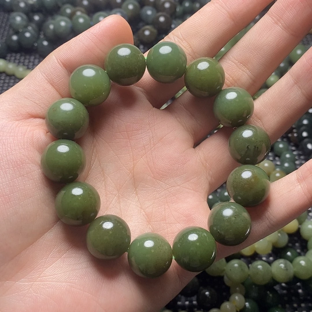 和田玉未镶嵌手串