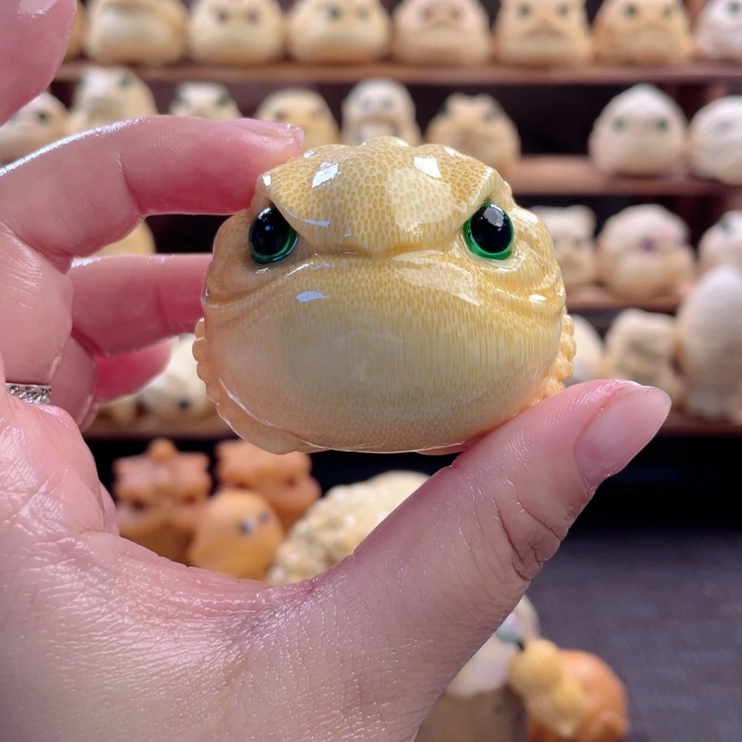 竹乐*元宝恶霸金蟾带配带油包