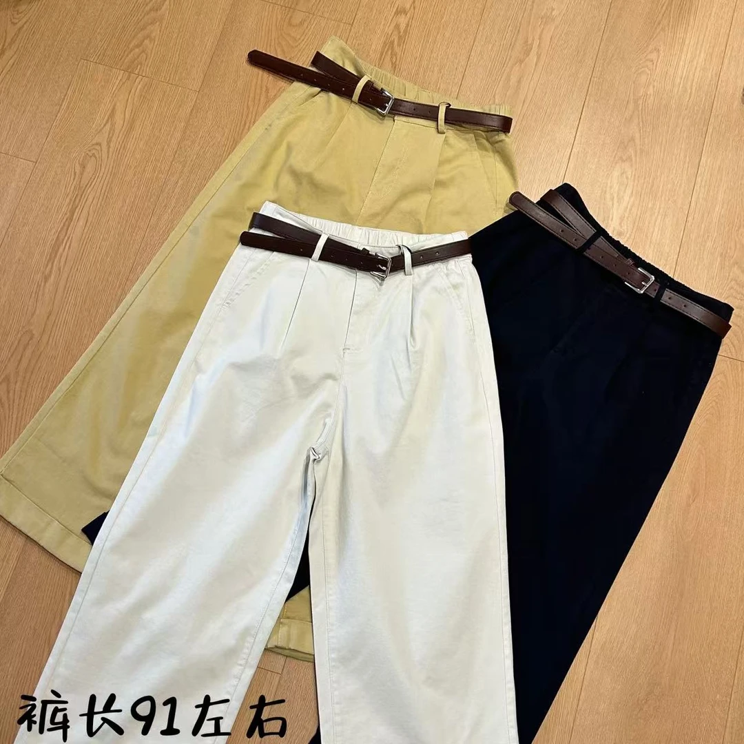 【志玲家】优选031款翻边牛仔裤