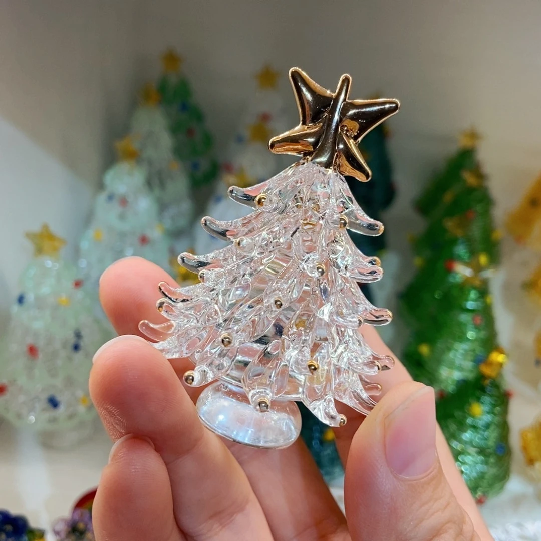 手工艺品琉璃金树