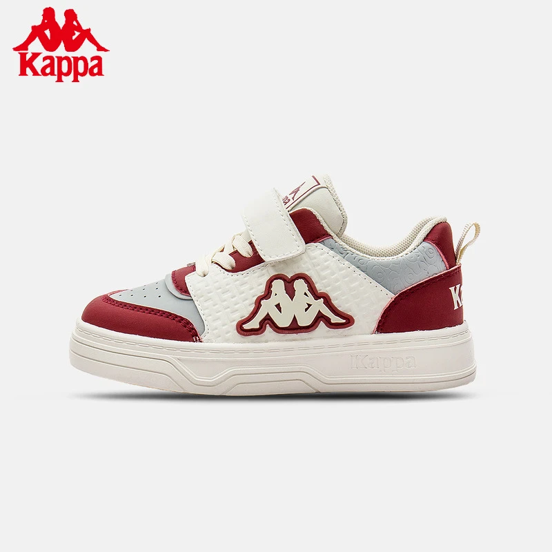 Kappa Kids2025春季[西西里岛]运动板鞋拼接撞色百搭休闲鞋童鞋