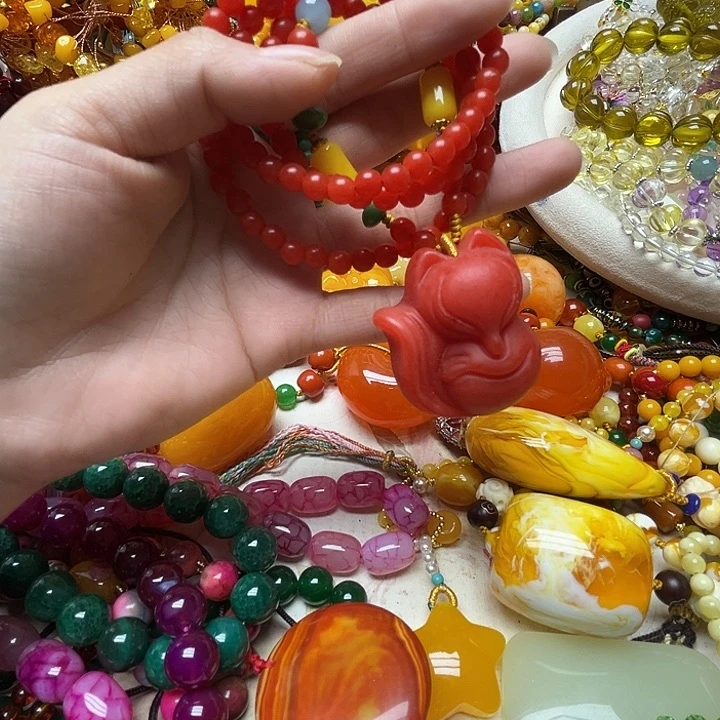 树脂制品1332九尾狐红