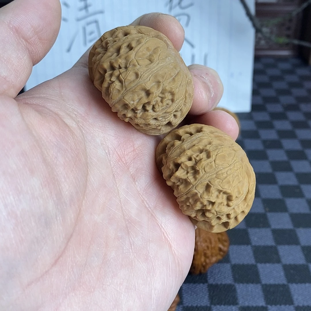 把件桃核42宫灯狮子头