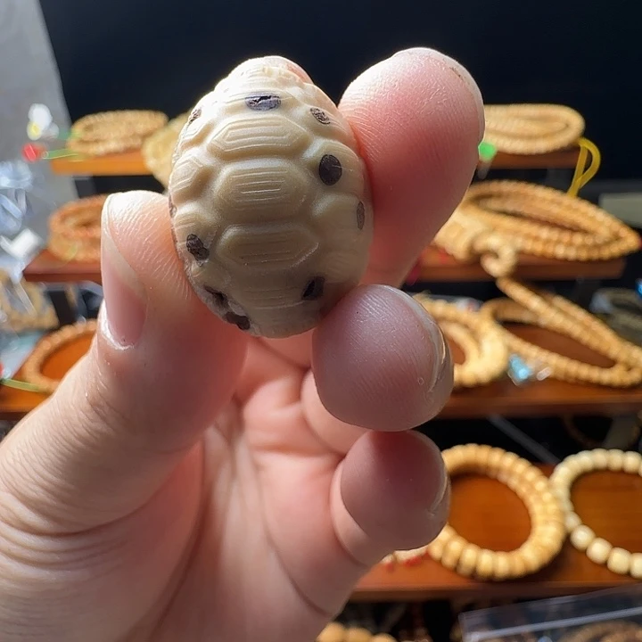龙脊菩提吊坠千眼菩提龟壳