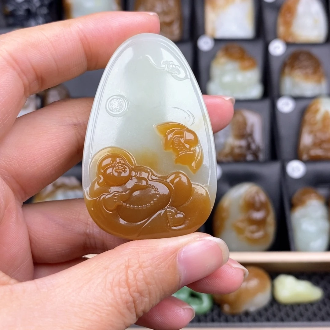 和田玉颈饰未镶嵌孙*