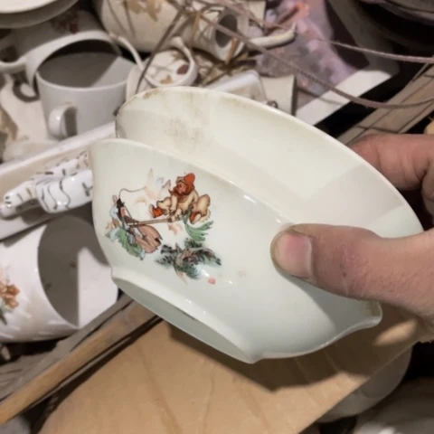 摆件陶瓷摆件盘子碗啥都有