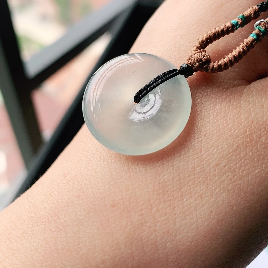 翡翠未镶嵌颈饰翡翠7，20.8/5.3